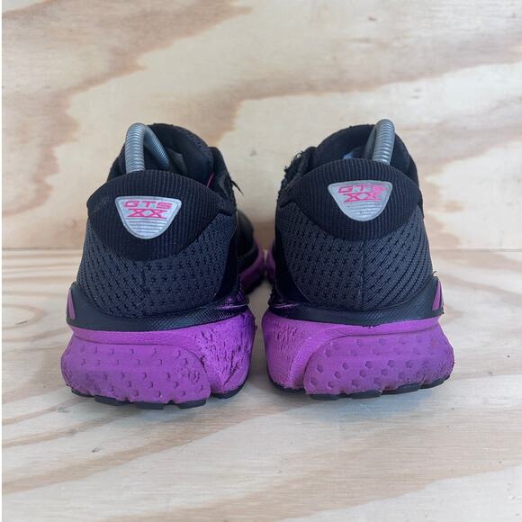 Brooks - Adrenaline GTS 20 -Running -Black/Purple -Women's -11(B) -1202961B062 - Picture 6 of 9